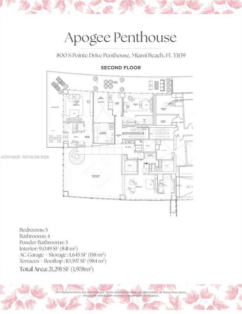 Triplex-Penthouse im Apogee, South Beach, Bild 17