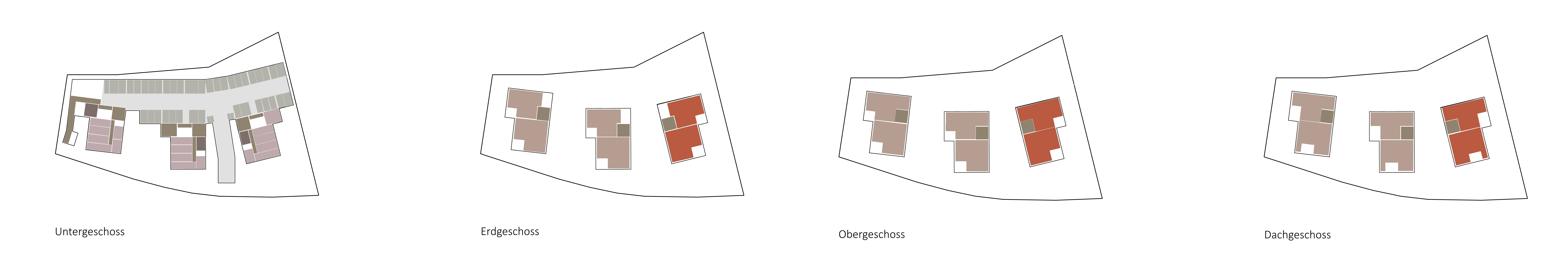 Geschossübersicht Haus C